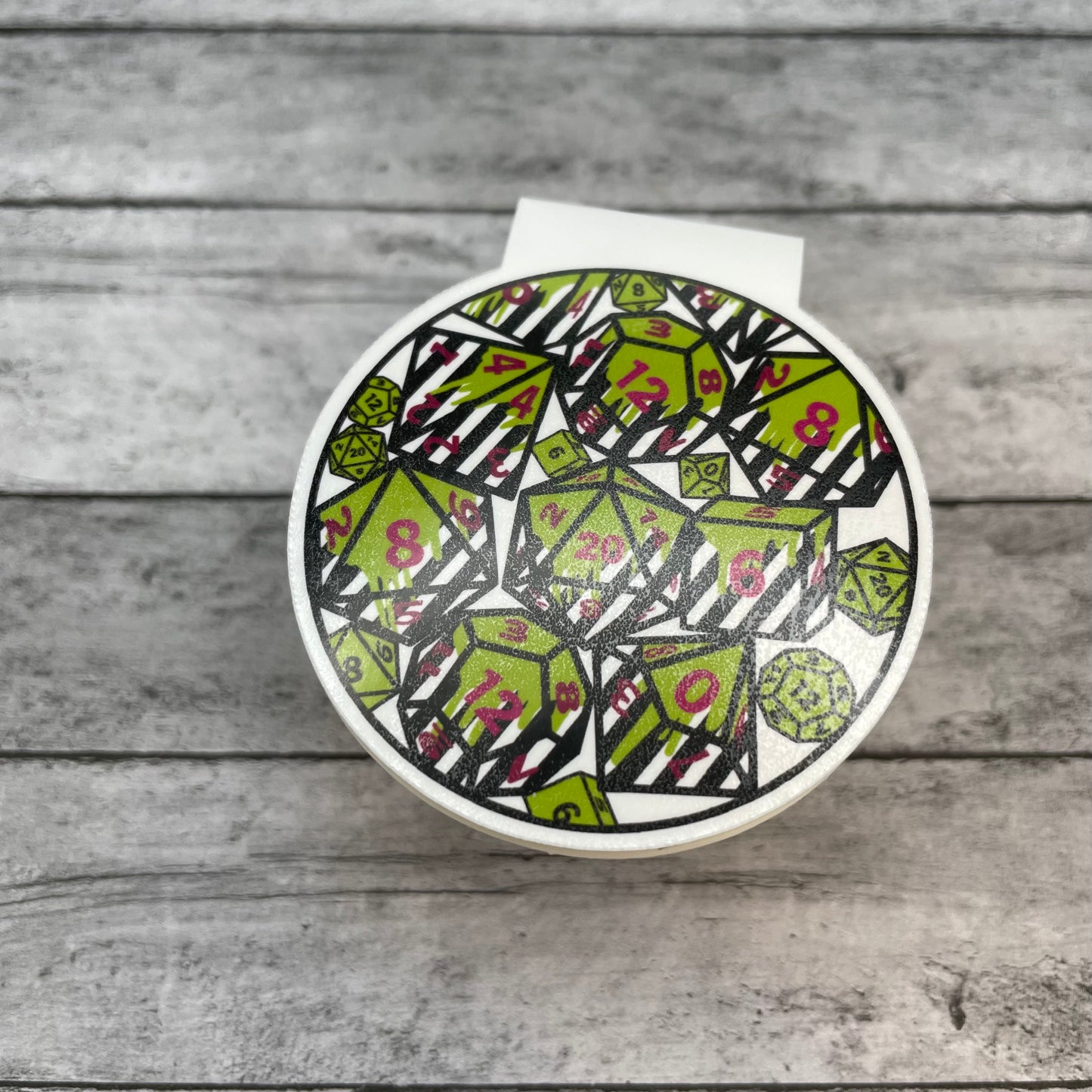 Beetlejuice Dice Magnetic Bookmark