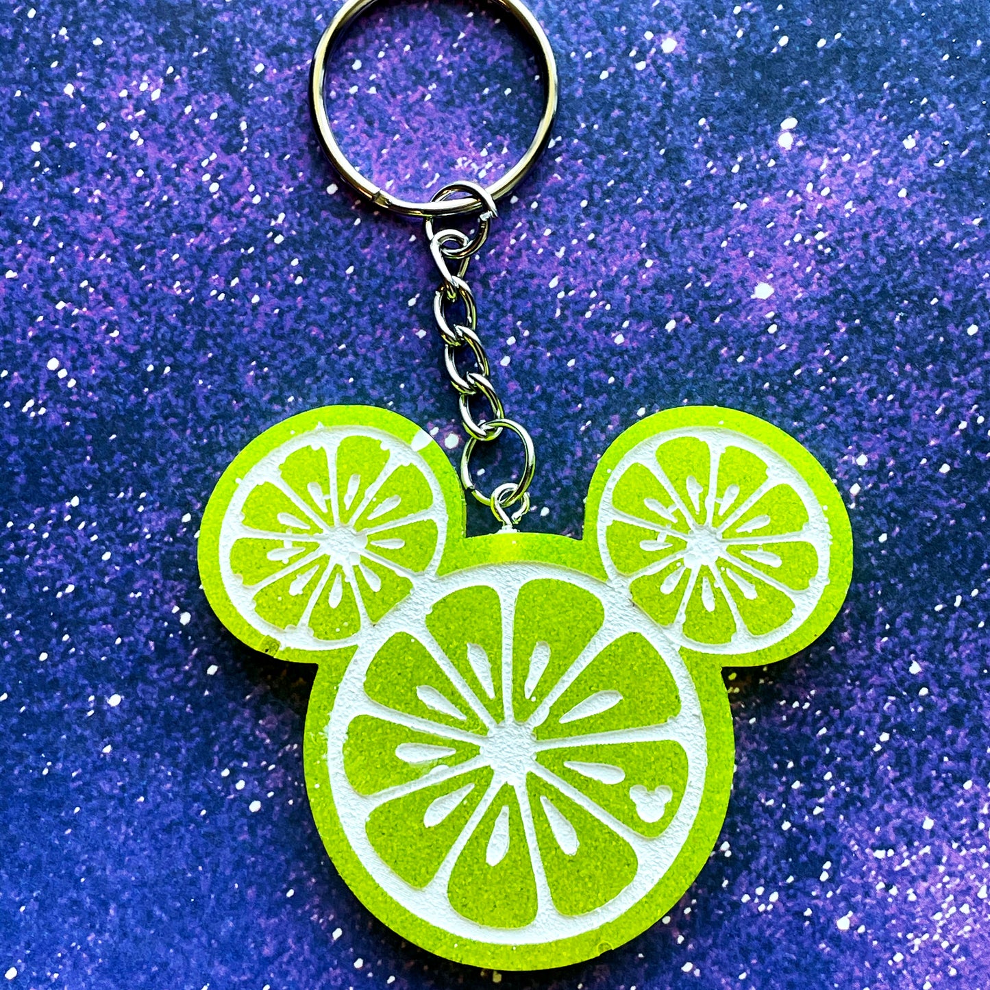 Lemon Mouse Keychain