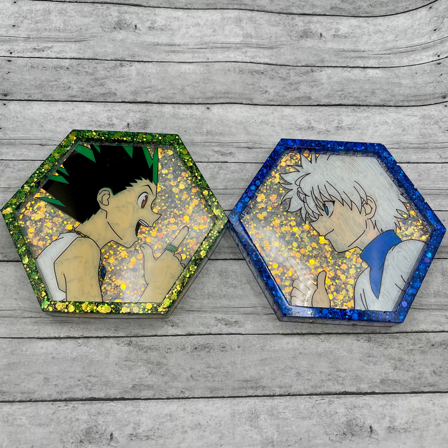 HxH Hexagon Coasters