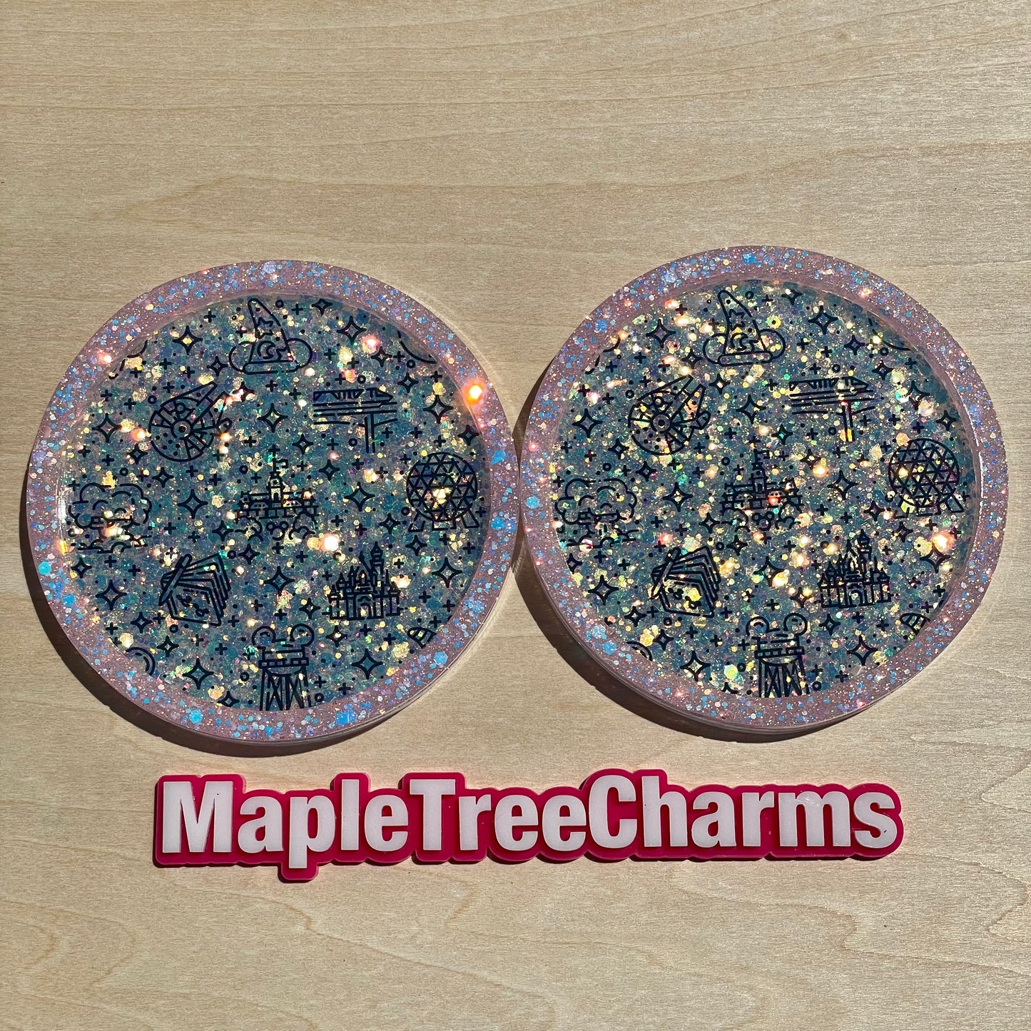 Park Icons Coasters (set of 2)