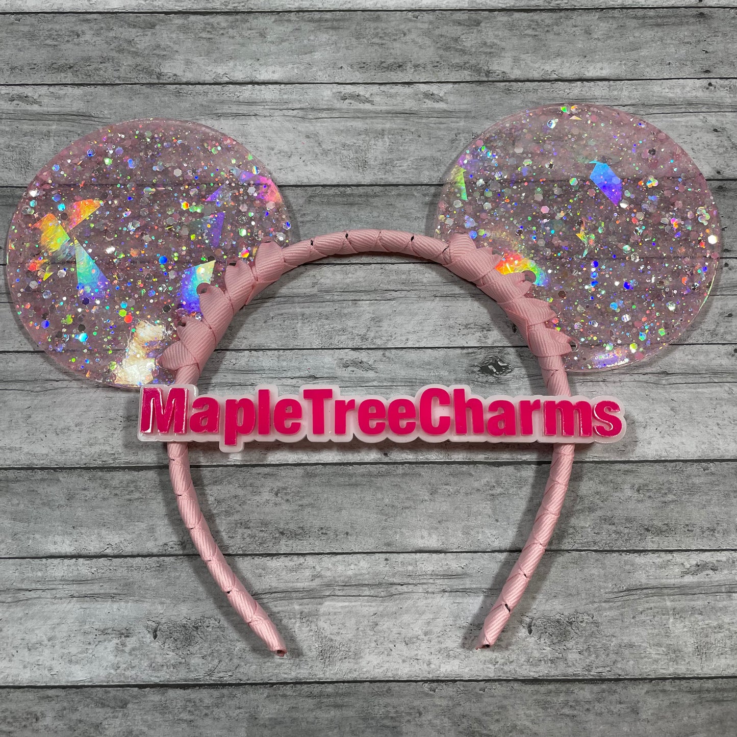 Make it Pink Make it Blue Glitter Ears