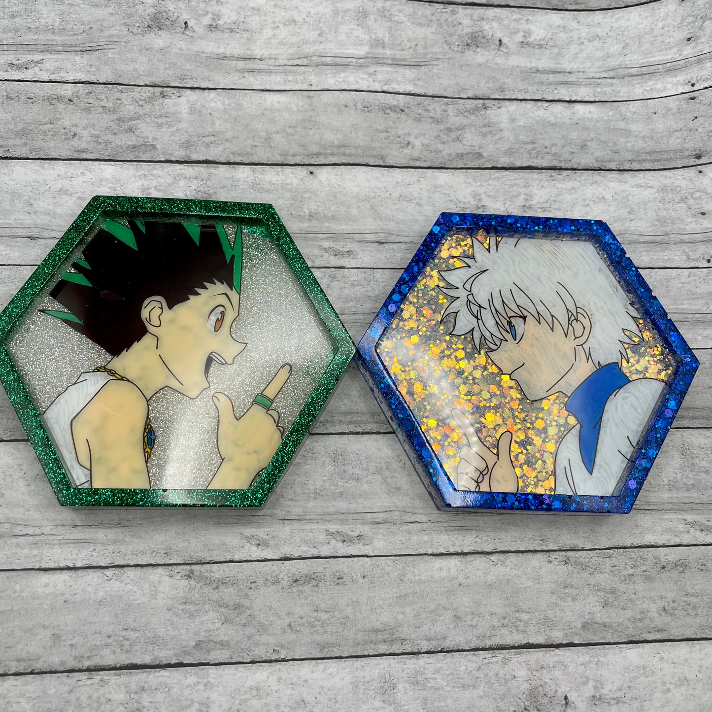 HxH Hexagon Coasters