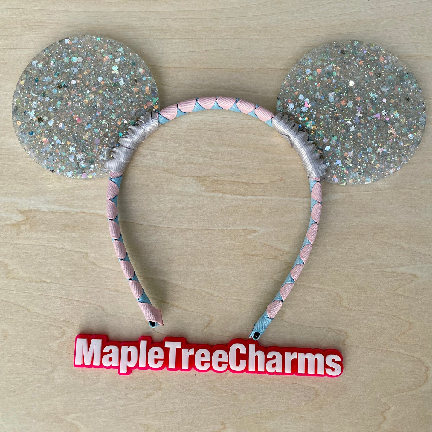Hidden Mouse Holographic Glitter Ears
