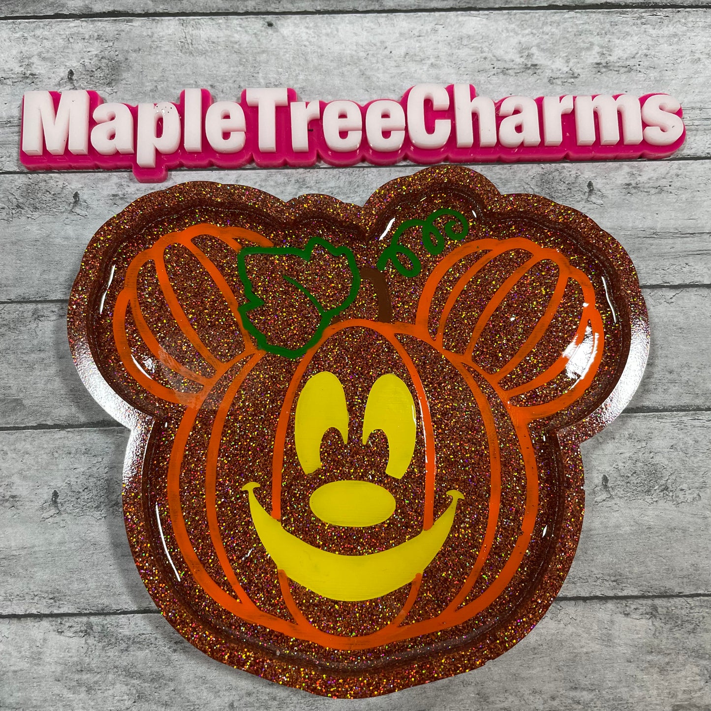 Mouse Pumpkin Coaster/Tray