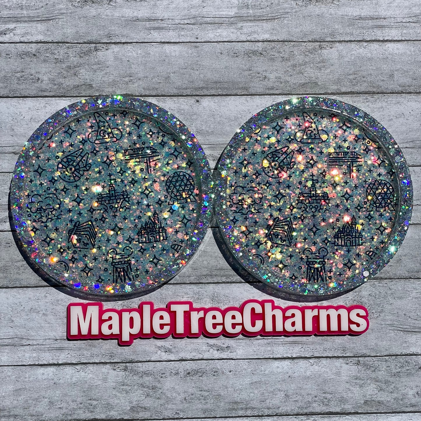 Park Icons Coasters (set of 2)