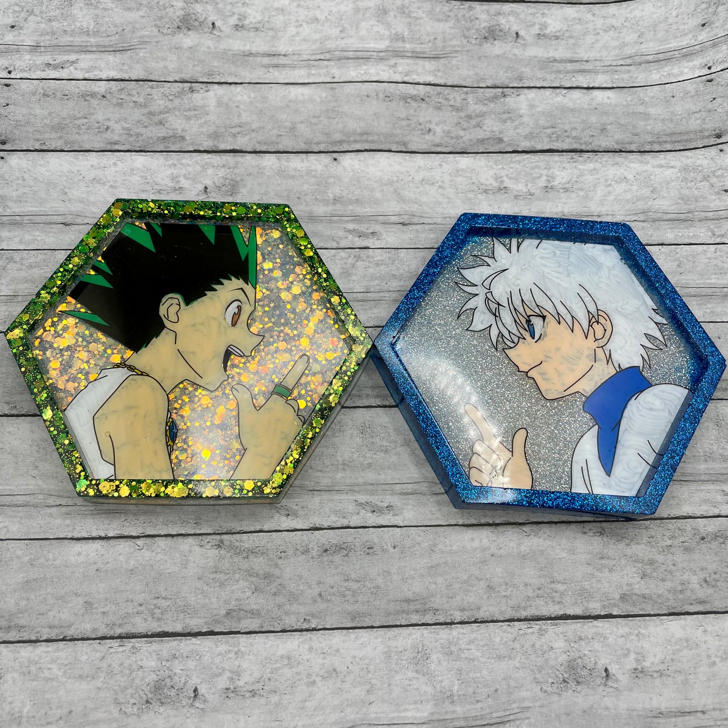 HxH Hexagon Coasters