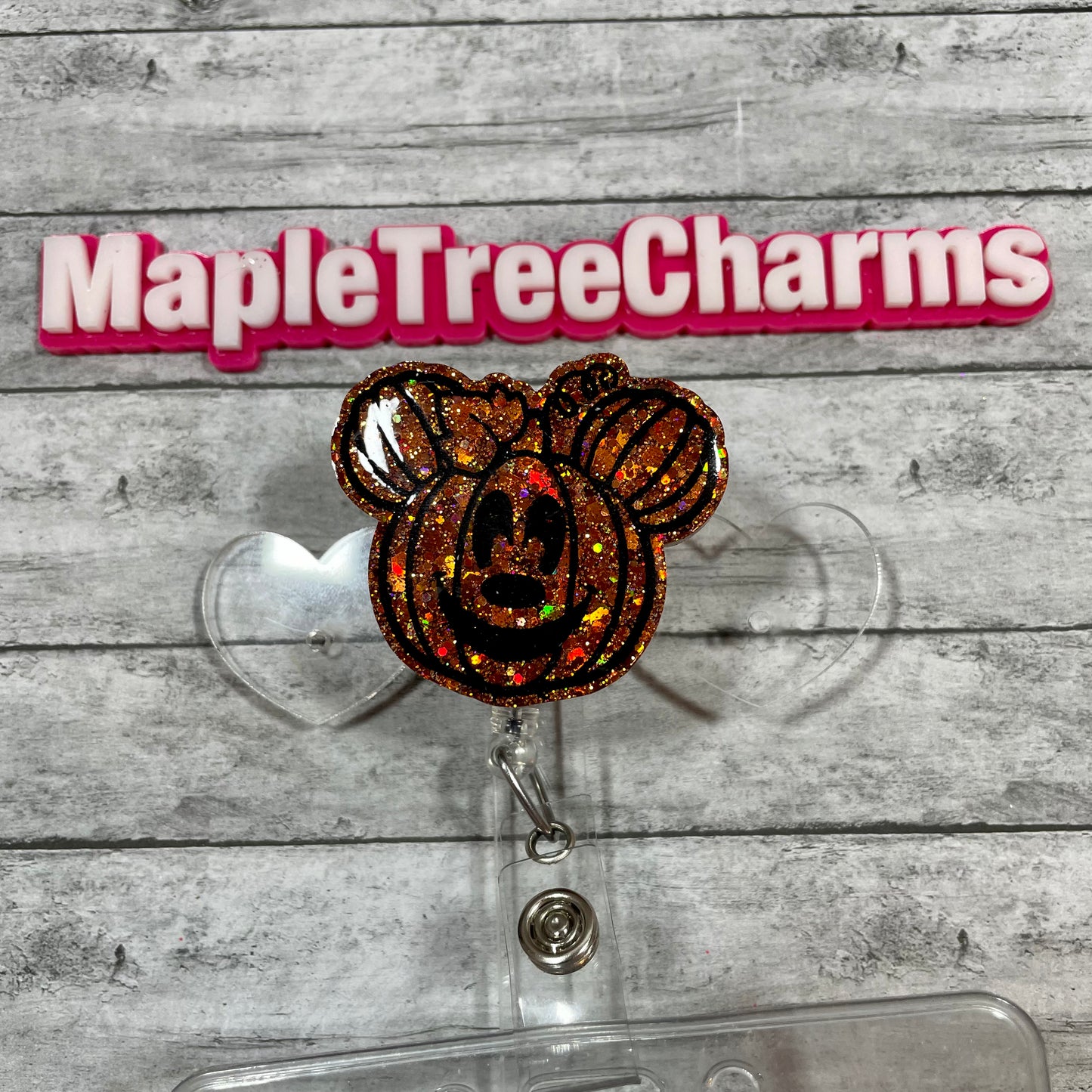 Mouse Pumpkin Badge Reel
