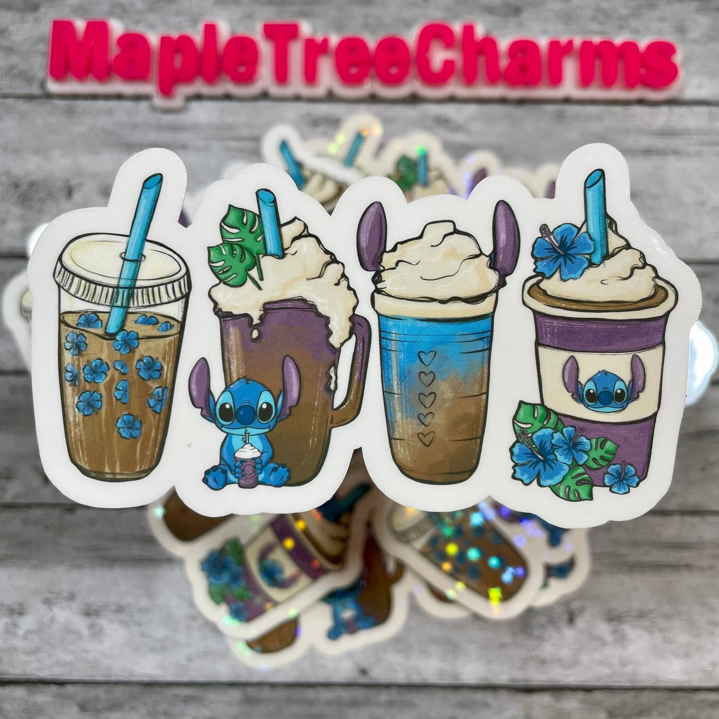 Alien Drinks Sticker