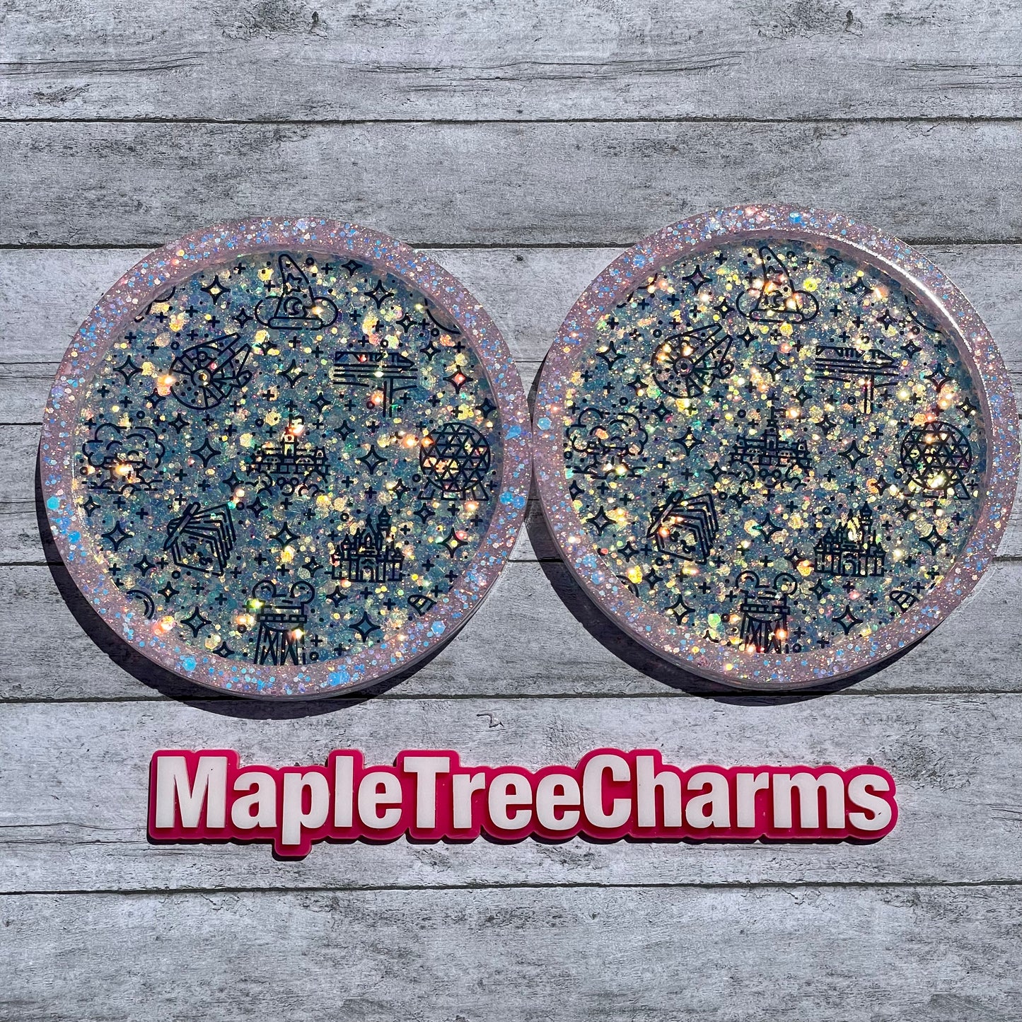 Park Icons Coasters (set of 2)