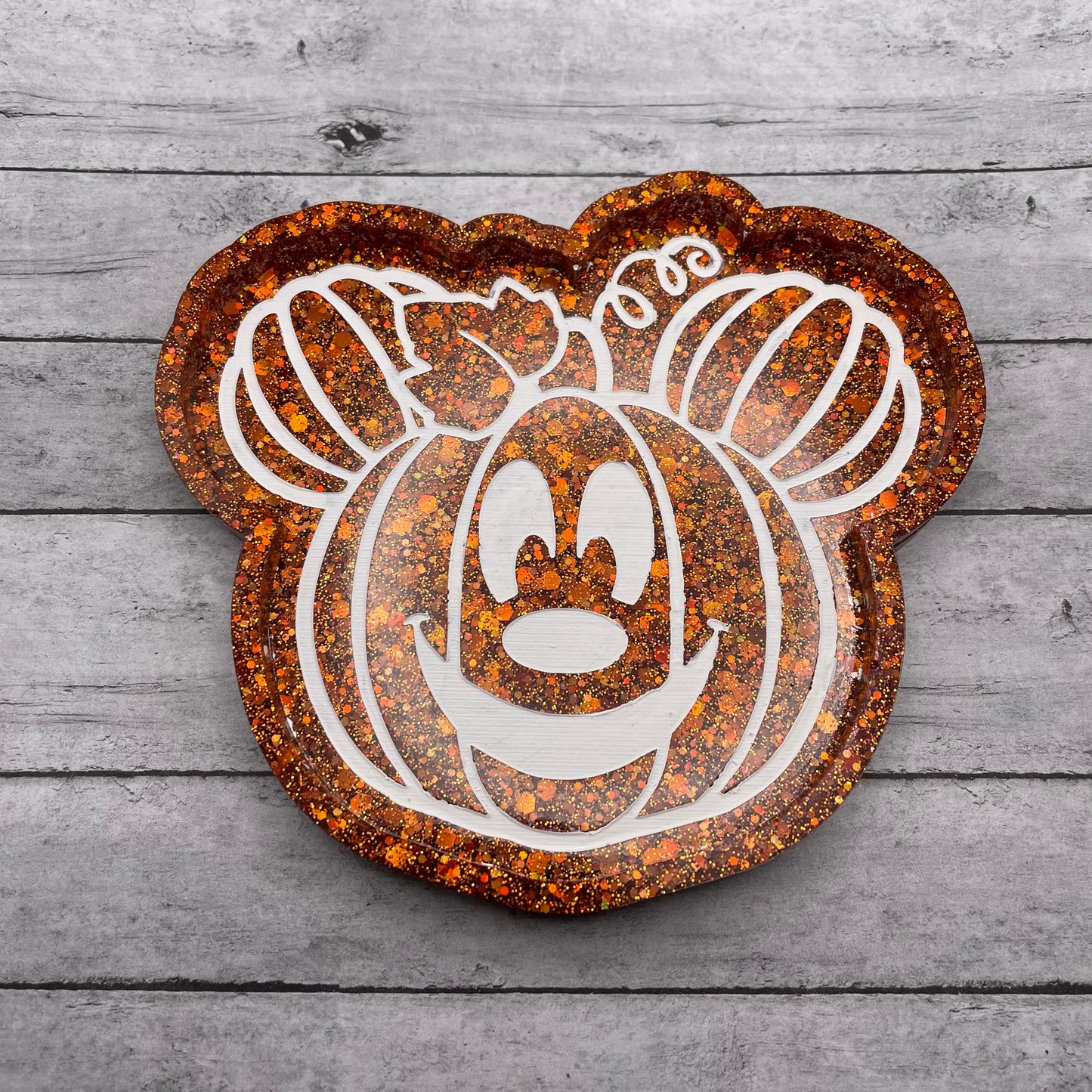Mouse Pumpkin Coaster/Tray