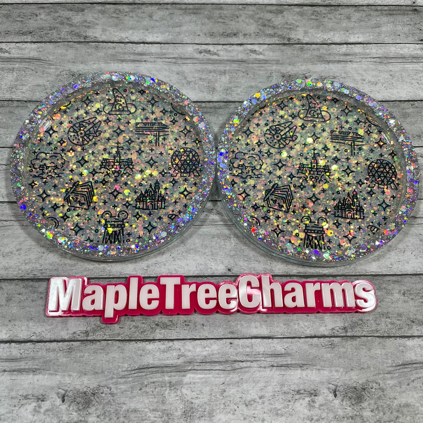 Park Icons Coasters (set of 2)