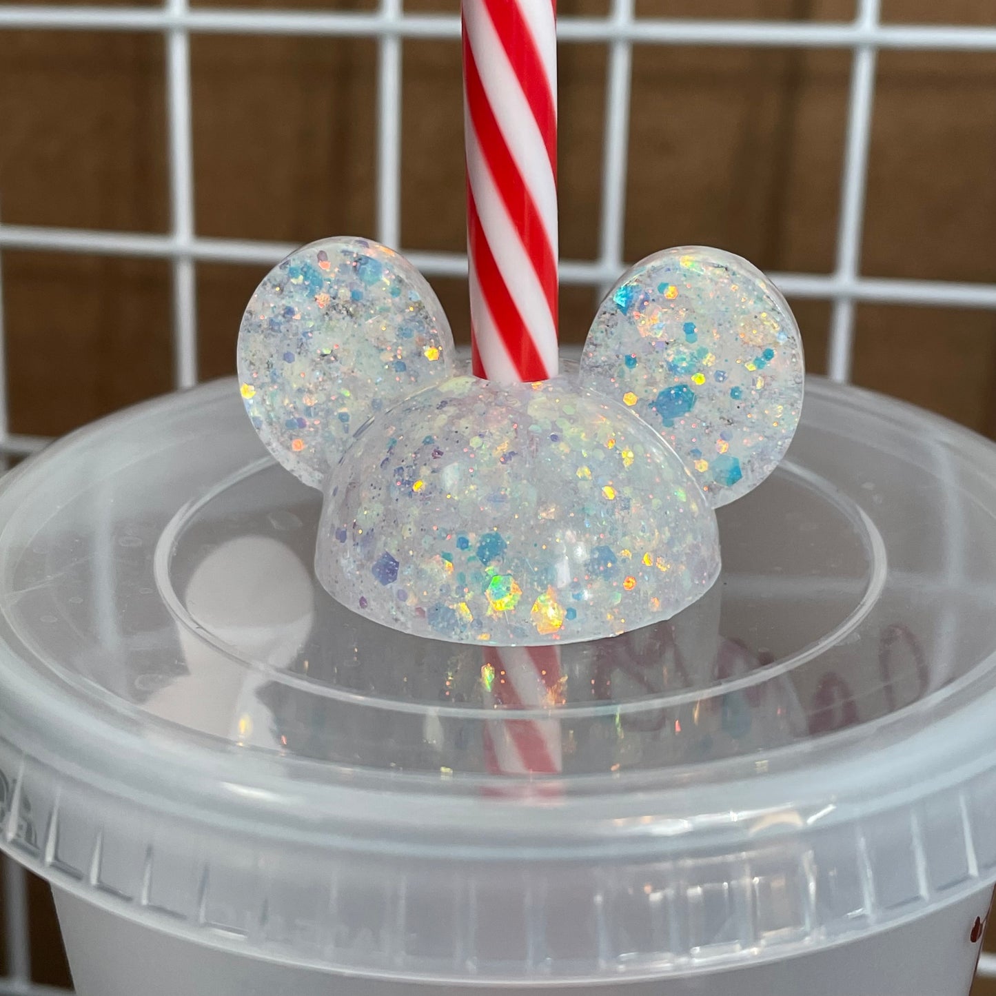 Mouse Ears Straw Topper