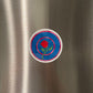 Stained Glass Rose Magnet