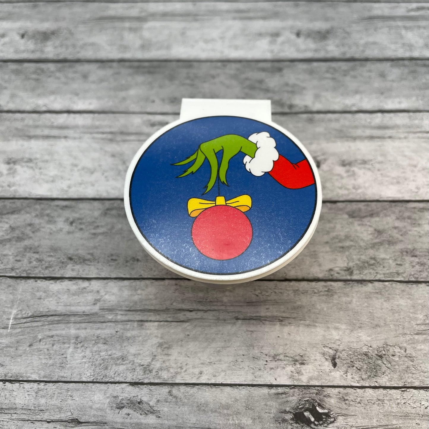 Grinch Hand Magnetic Bookmark