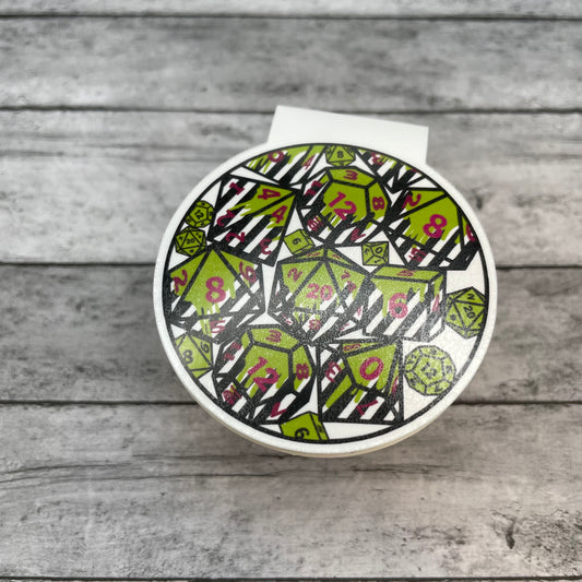 Beetlejuice Dice Magnetic Bookmark