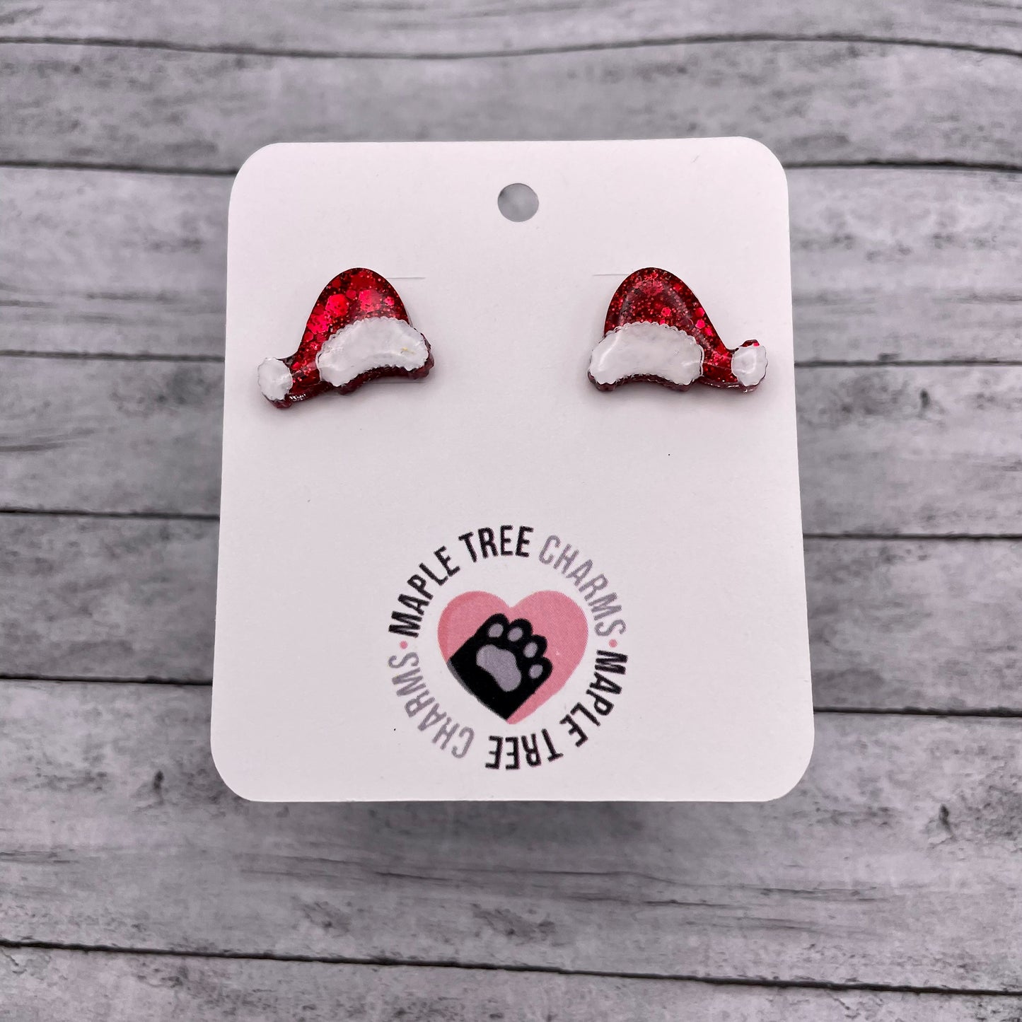 Santa Hat Earrings