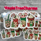 Christmouse Latte Sticker