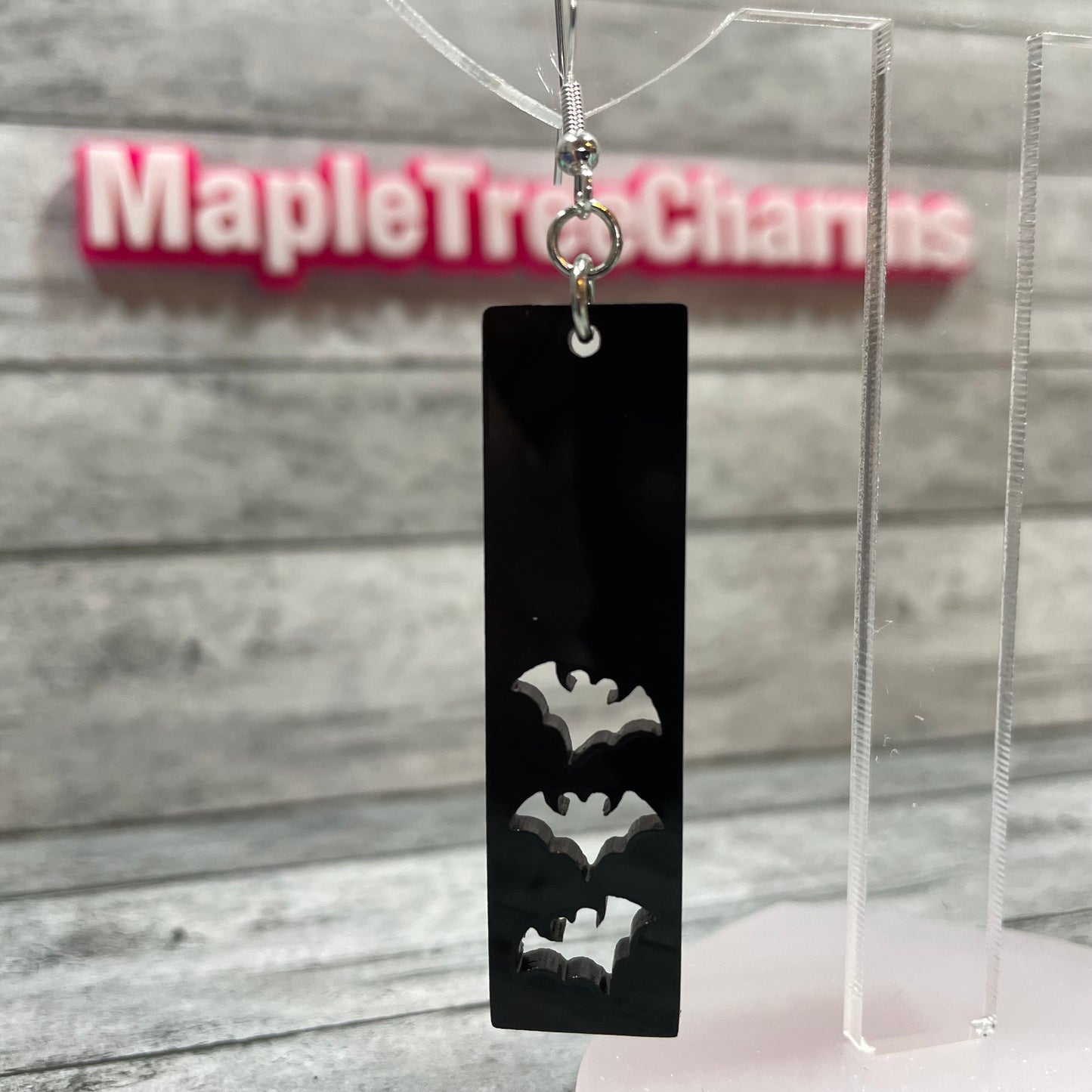 Frickin Bats! Acrylic Earrings