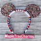 Patriotic Glitter Ears