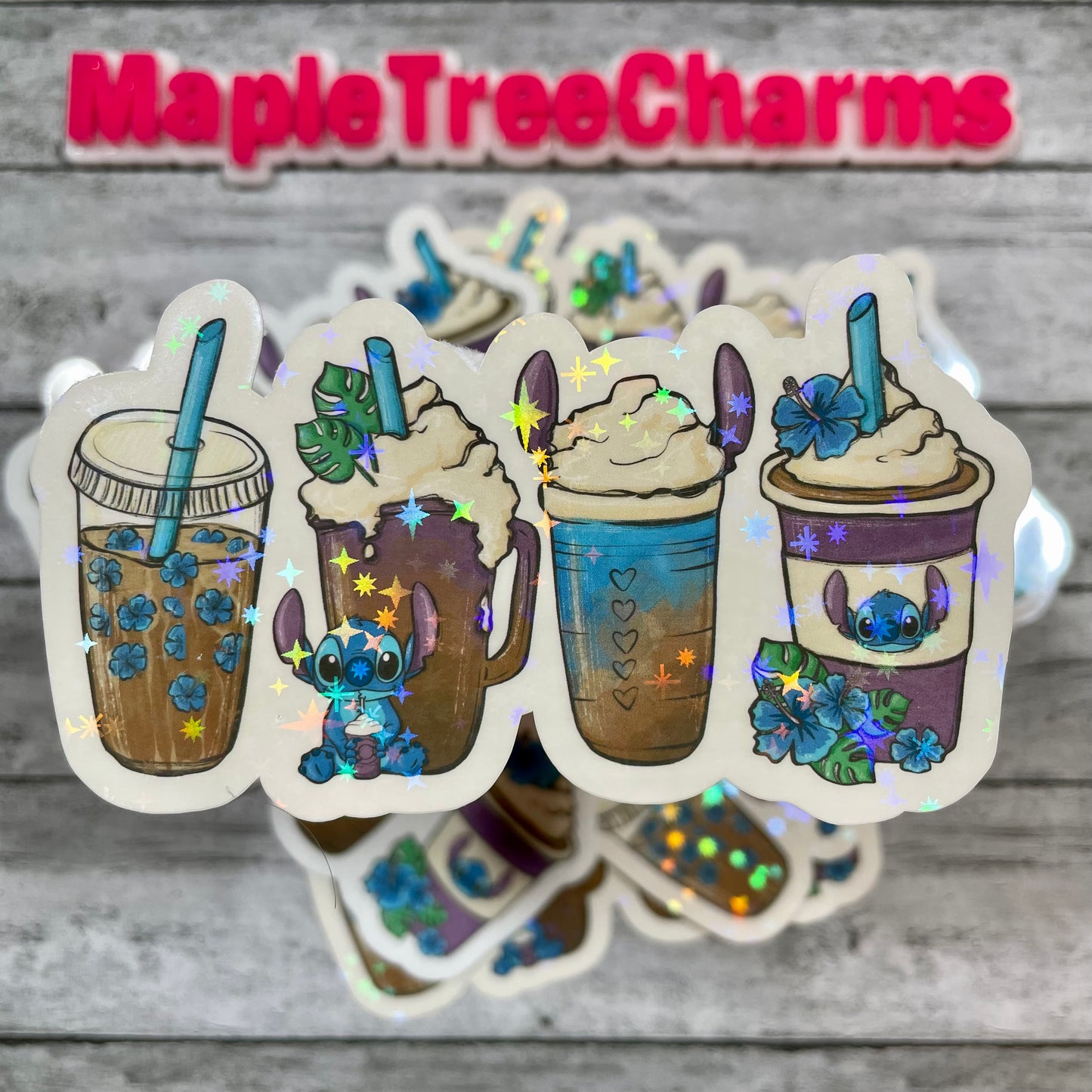 Alien Drinks Sticker
