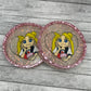 Cupcake Usagi Circle Coasters
