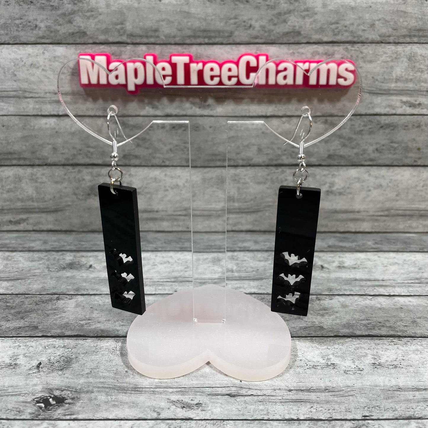 Frickin Bats! Acrylic Earrings