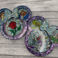 Stained Glass Beauty Mouse Coasters/Trinket Tray