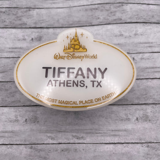 Replica Parks 50th Anniversary Badge Coaster